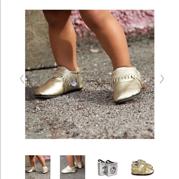 Gold Jack and Lily Moccasins - Picture 7 of 8